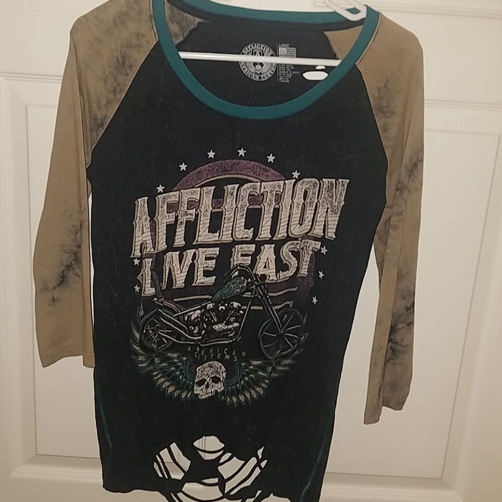 Womans affliction long sleeve